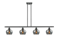 Fenton 48-Inch 4-Light Stem-Hung Island Light with LED Bulbs
