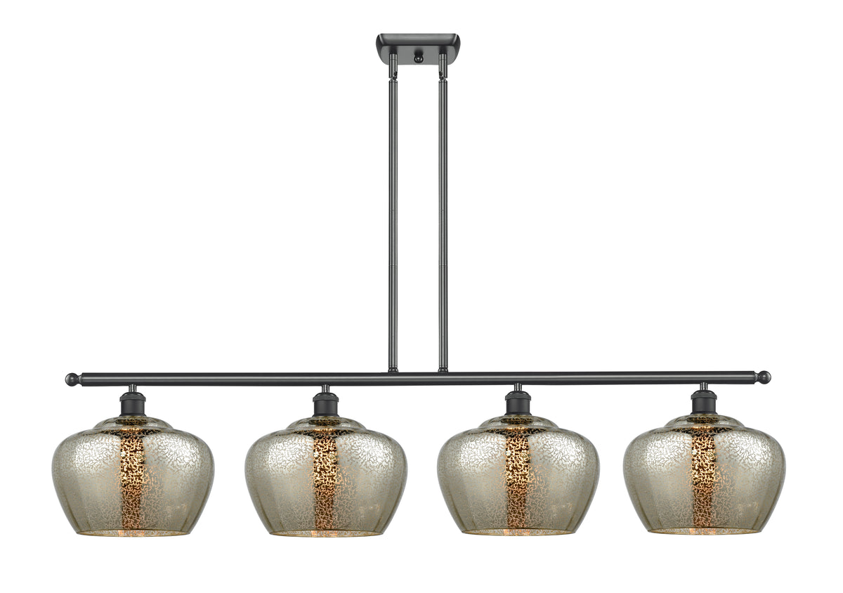 Fenton 49-Inch 4-Light Stem-Hung Island Light 11.25-Inch High