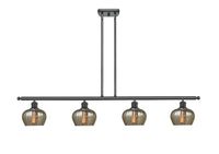 Fenton 48-Inch 4-Light Stem-Hung Island Light with LED Bulbs