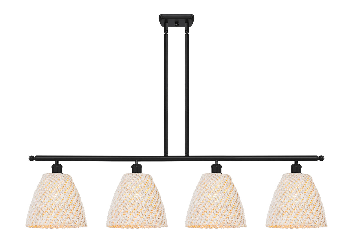 Bristol Natural 48-Inch 4-Light Cord-Hung Island Light