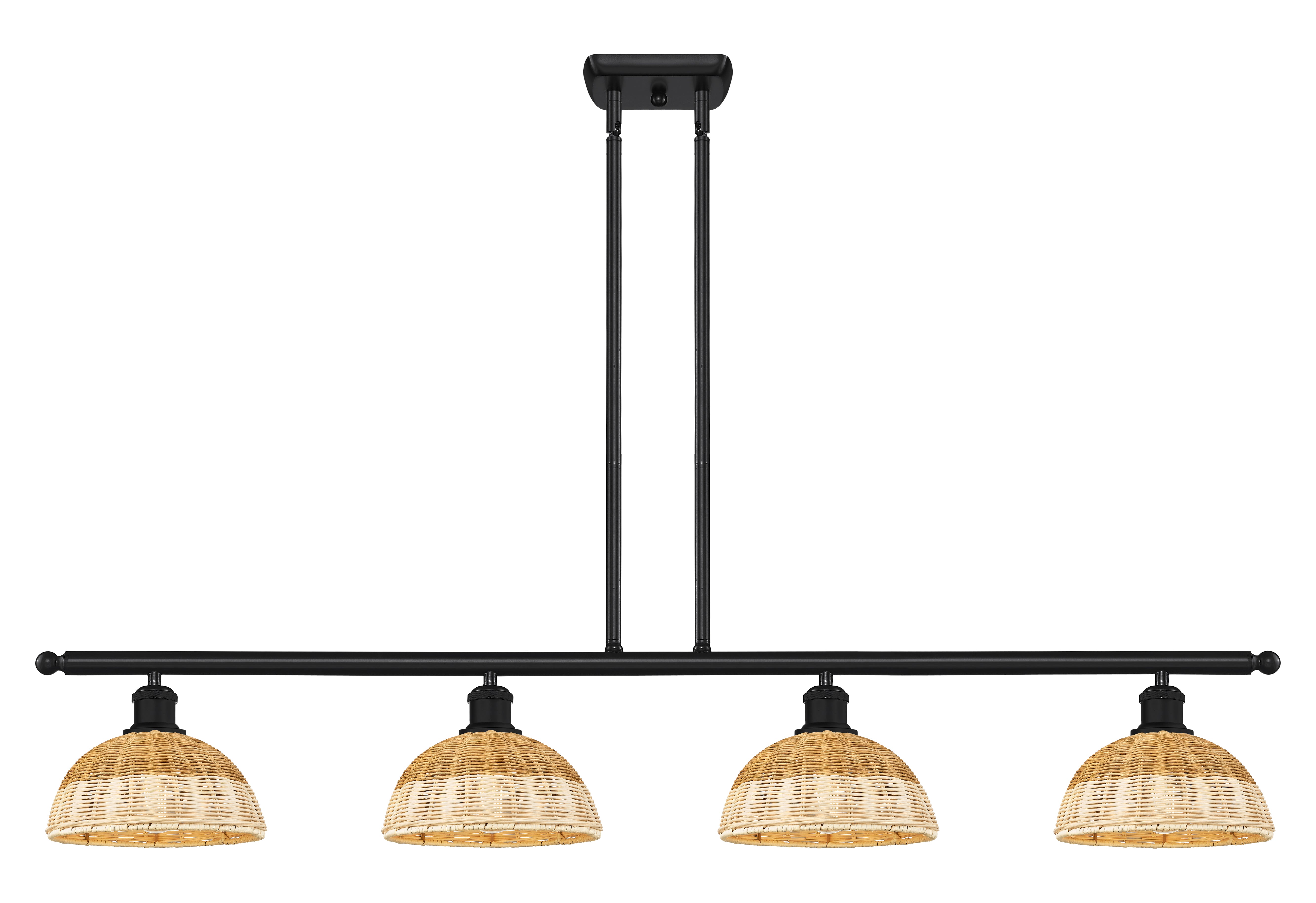 Ballston Island Light Cast Brass Finish