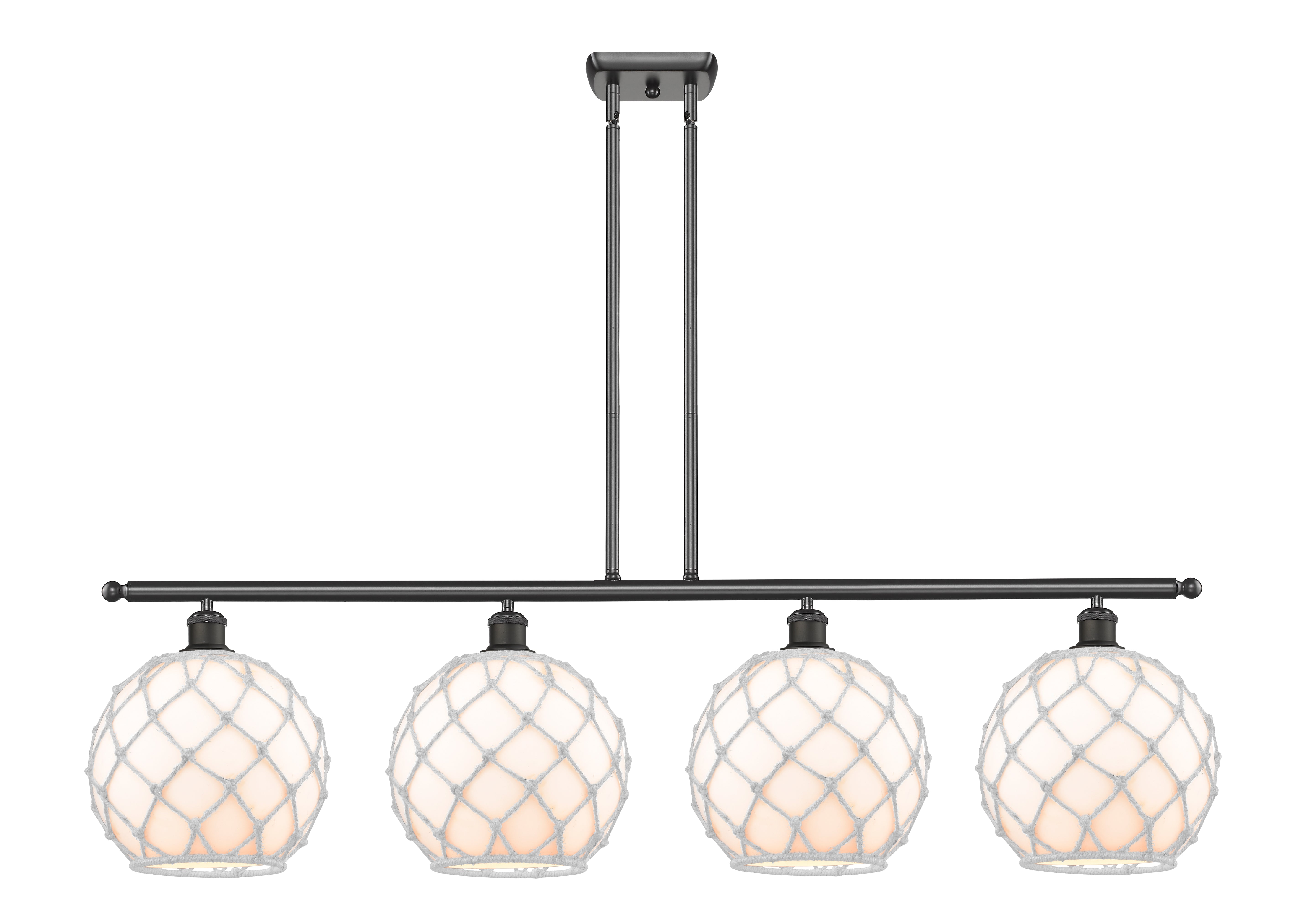 Ballston Island Light Cast Brass Finish