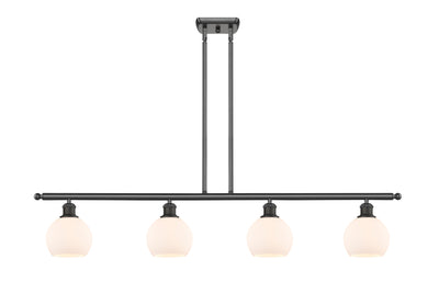 Ballston Island Light Cast Brass Finish