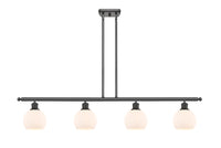 Athens 48-Inch 4-Light Stem-Hung Island Light 8.375-Inch High