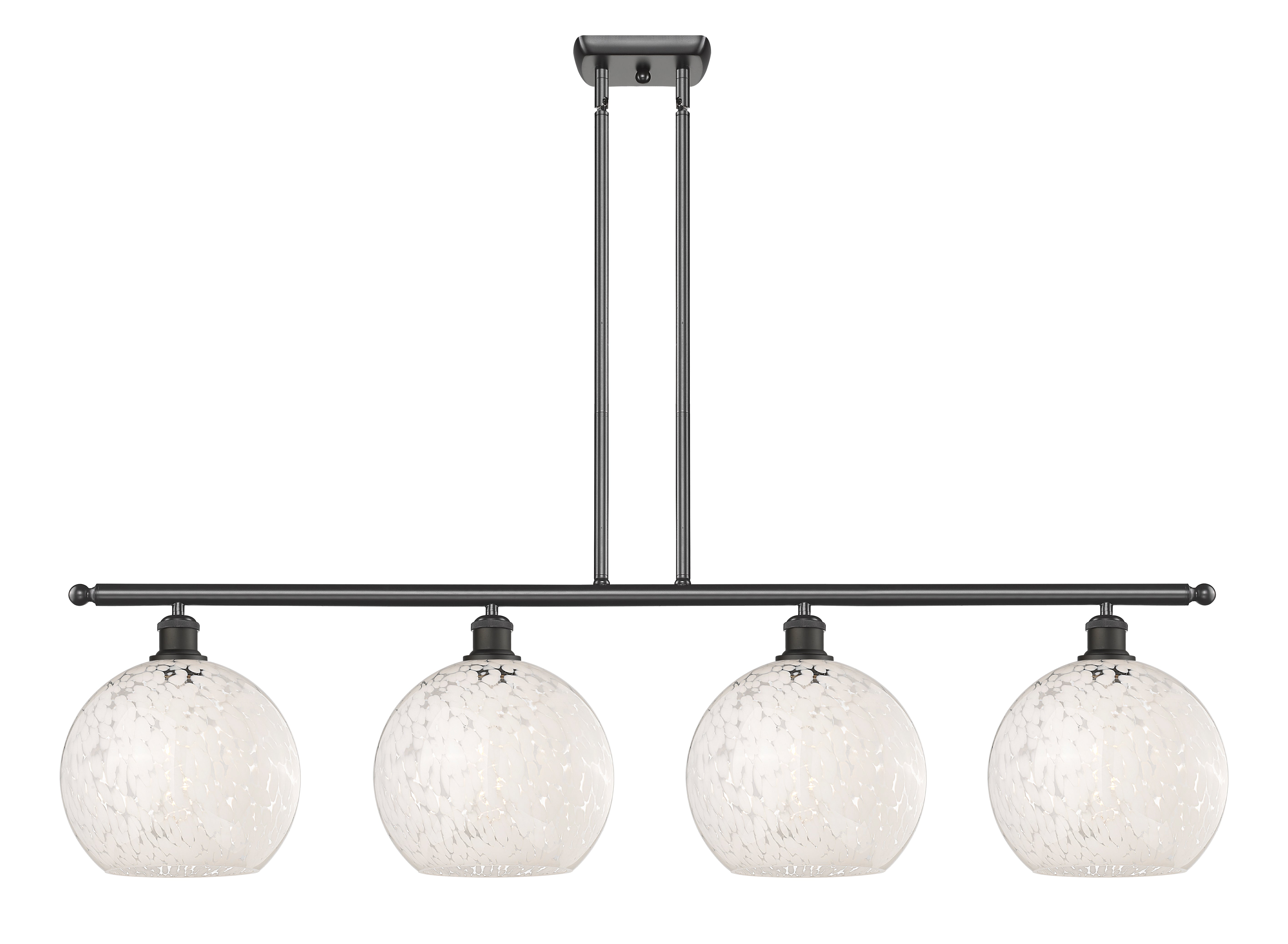 Ballston Island Light Cast Brass Finish