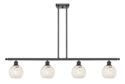 Ballston Island Light Cast Brass Steel Glass