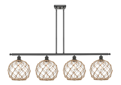 Ballston Island Light Cast Brass Finish