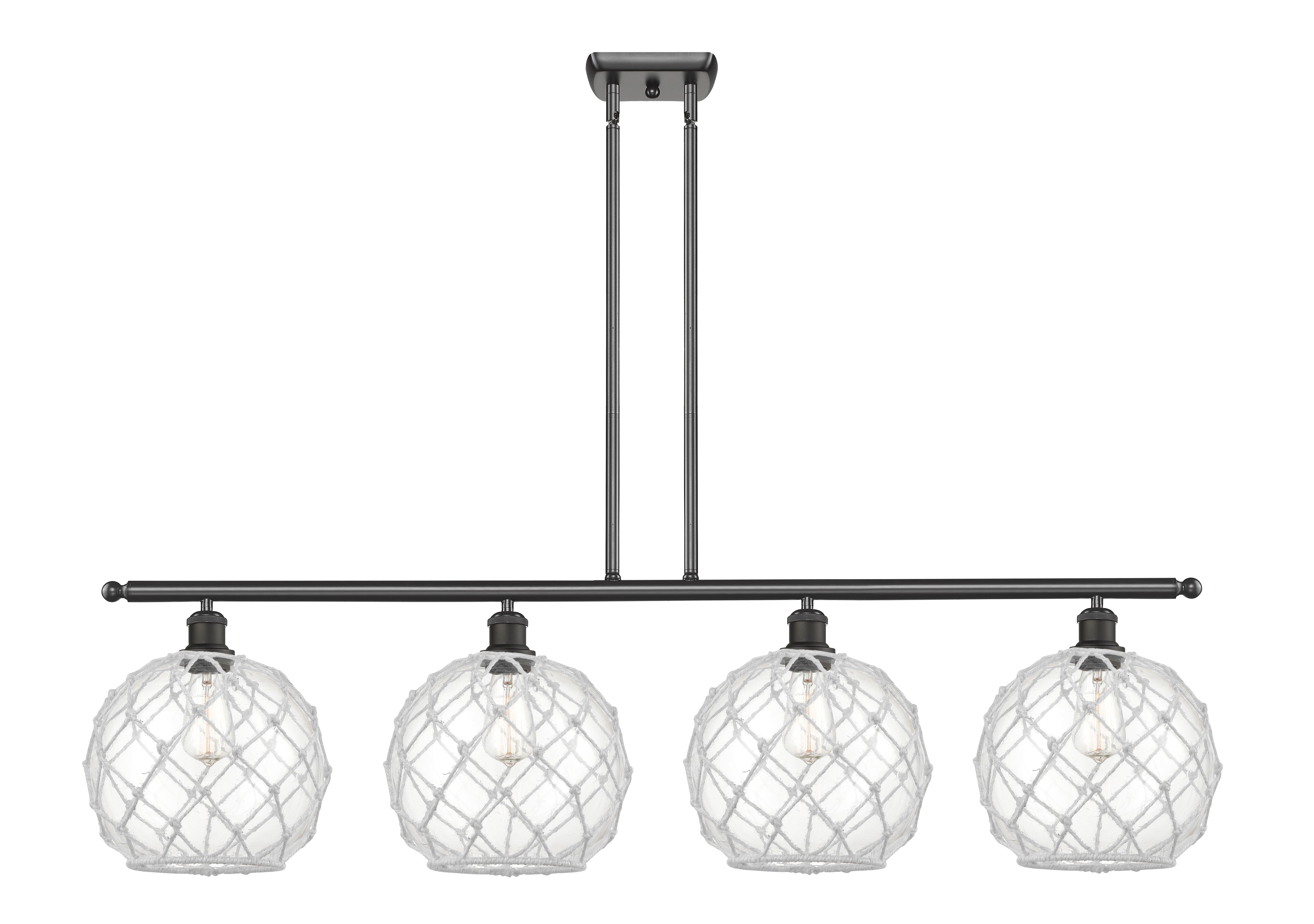 Ballston Island Light Cast Brass Finish