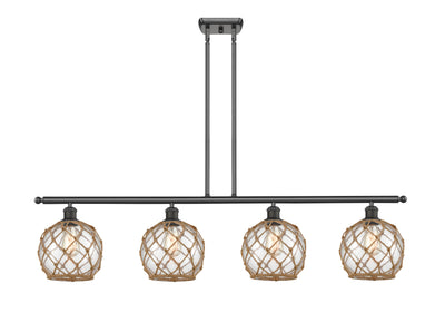 Ballston Island Light Cast Brass Finish