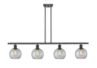 Athens 48-Inch 4-Light Stem-Hung Island Light 10.5-Inch High