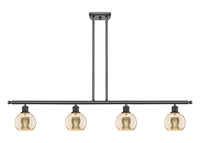Athens 48-Inch 4-Light Stem-Hung Island Light 8.375-Inch High