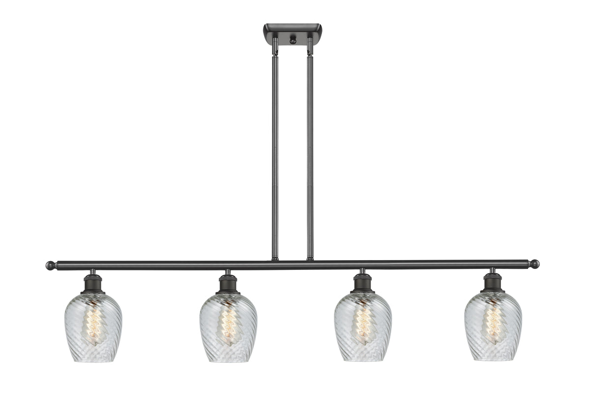 Salina 48-Inch 4-Light Stem-Hung Island Light with LED Bulbs