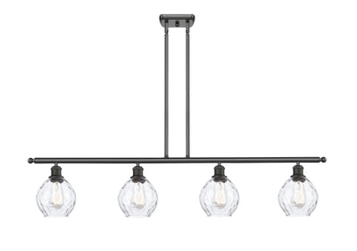 Ballston Island Light Cast Brass 6 Light