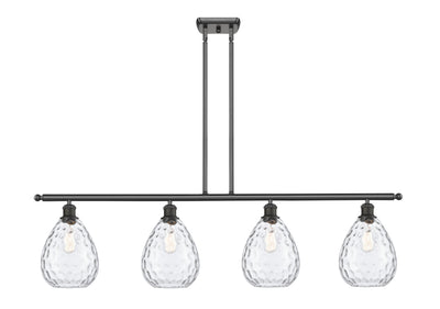 Ballston Island Light 6 Lights Cast Brass
