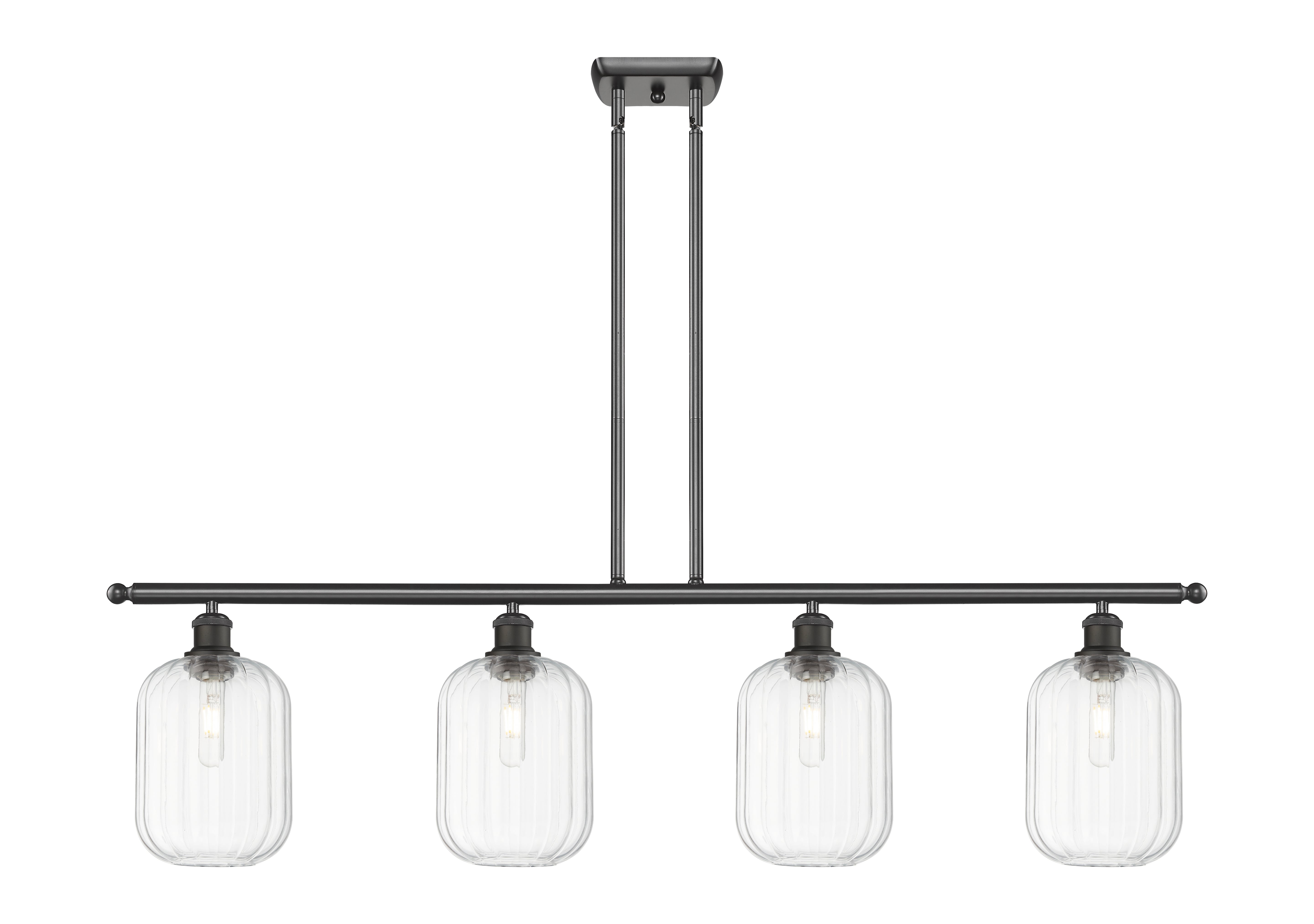 Ballston Island Light Cast Brass Finish