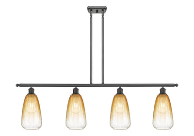 Ballston Island Light Cast Brass Finish