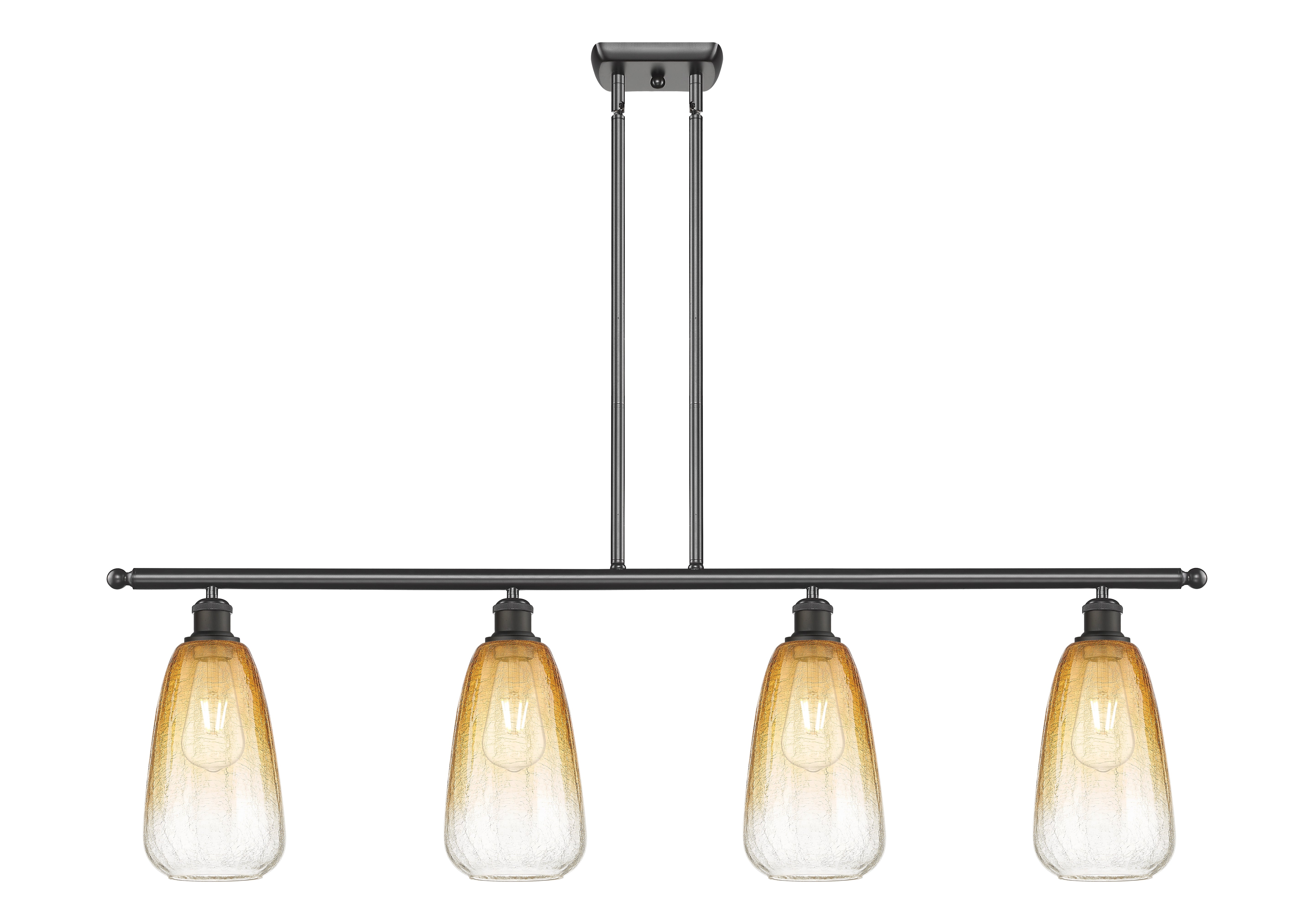 Ballston Island Light Cast Brass Finish