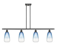 Brookhaven Almond 48-Inch 4-Light Stem-Hung Island Light 13.5-Inch High