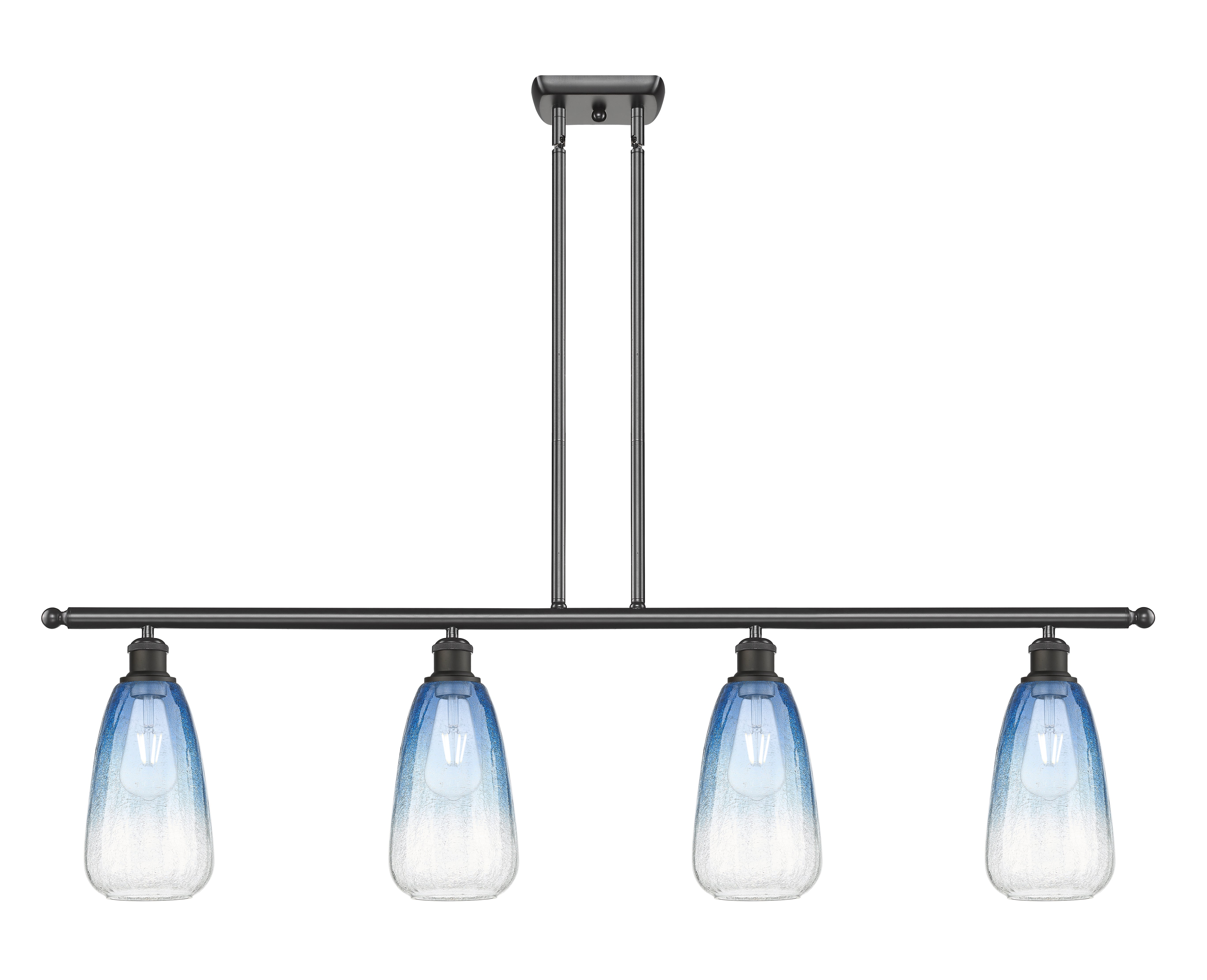 Ballston Island Light Cast Brass Finish