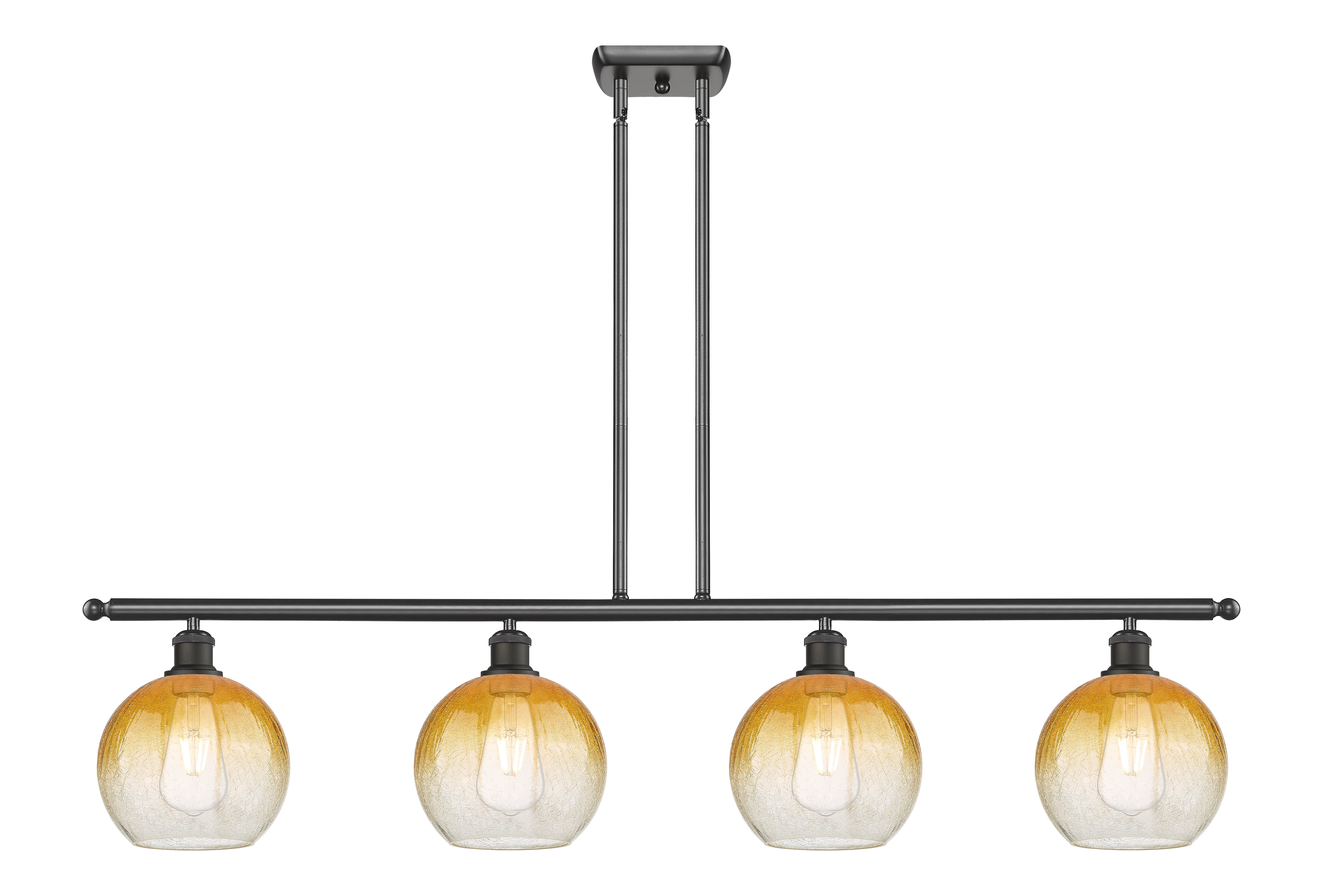 Ballston Island Light Cast Brass Finish