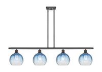 Brookhaven Globe 48-Inch 4-Light Stem-Hung Island Light 10.625-Inch High