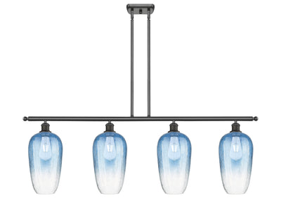 Ballston Island Light Cast Brass Glass Steel