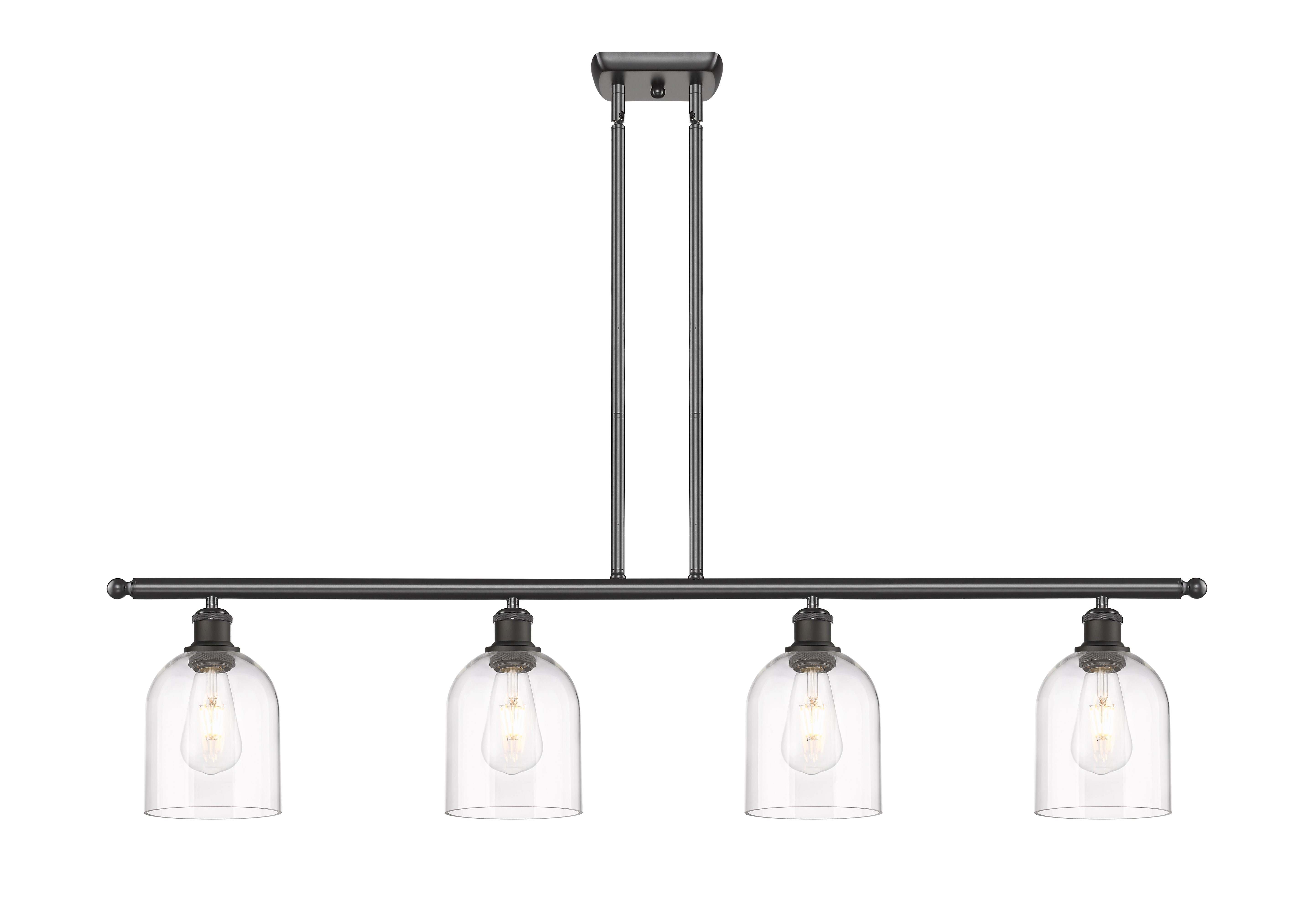 Ballston Island Light Cast Brass Finish