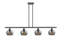 Fenton 48-Inch 4-Light Stem-Hung Island Light with LED Bulbs