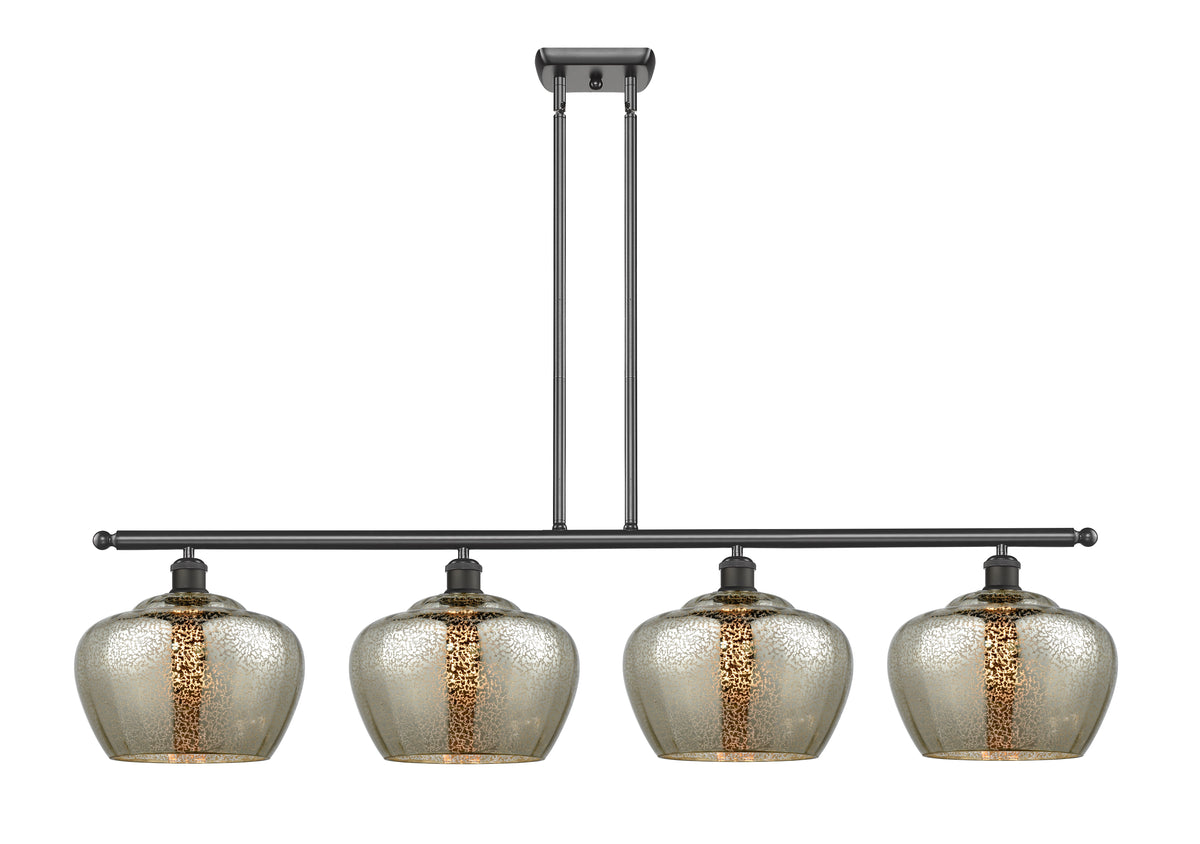 Fenton 49-Inch 4-Light Stem-Hung Island Light 11.25-Inch High