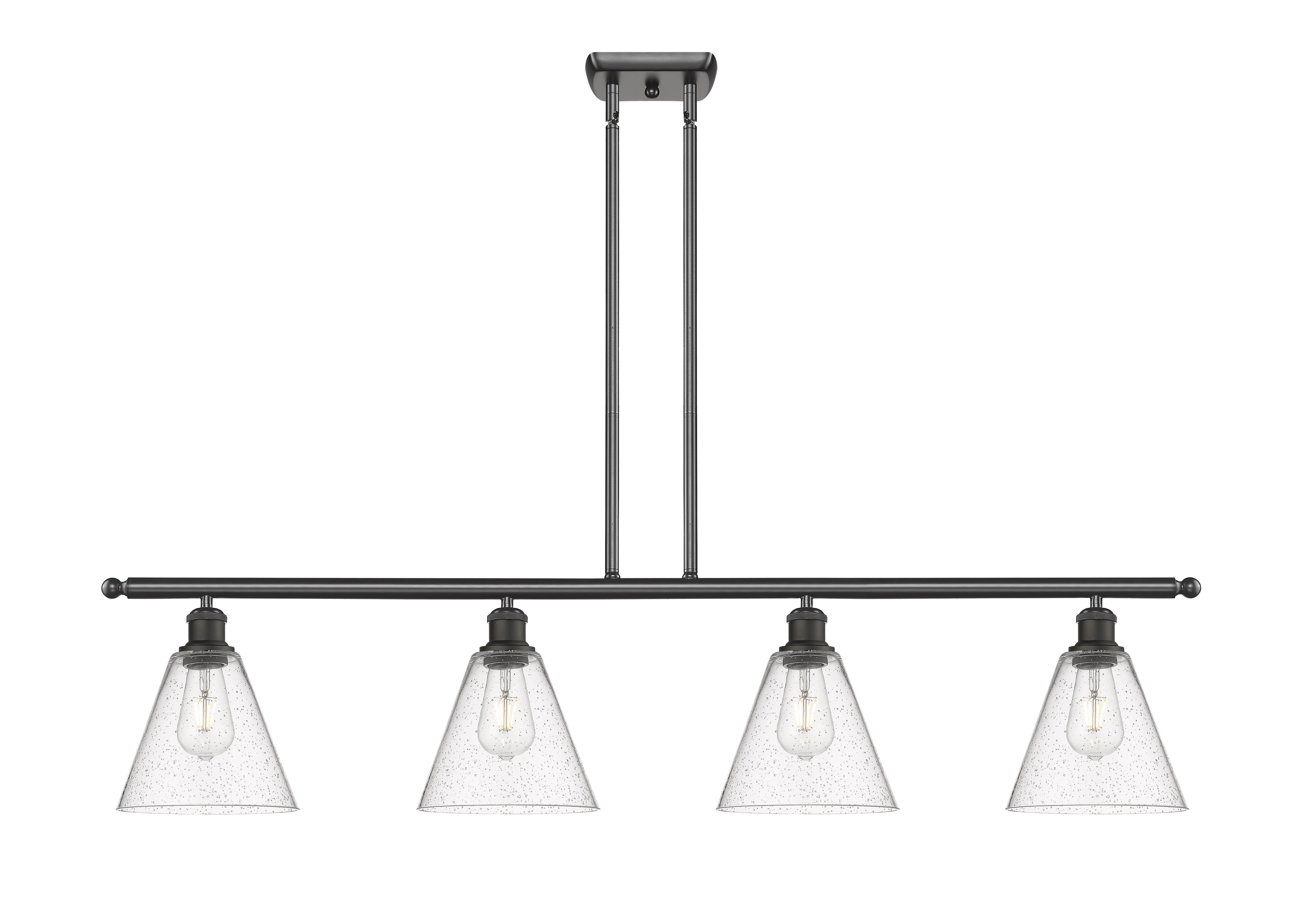 Ballston Island Light Cast Brass Finish