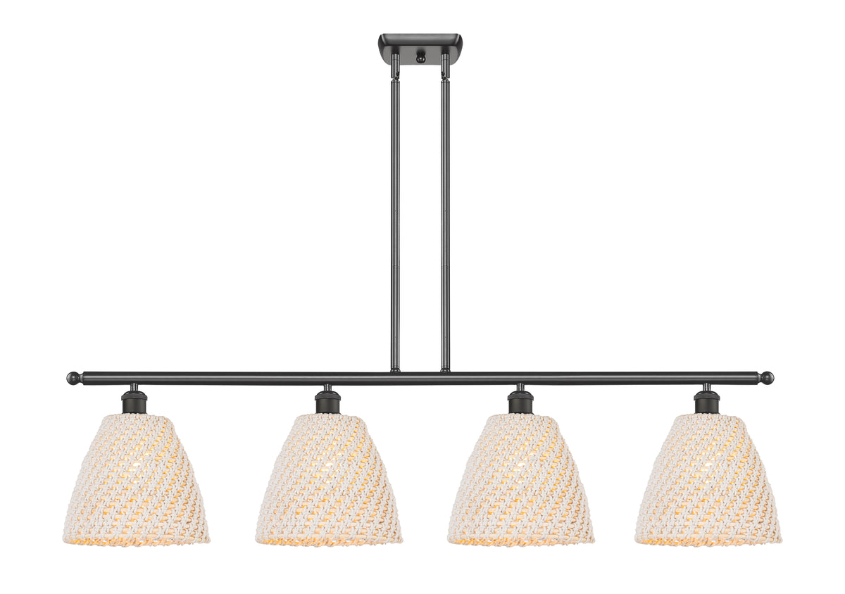 Bristol Natural 48-Inch 4-Light Cord-Hung Island Light