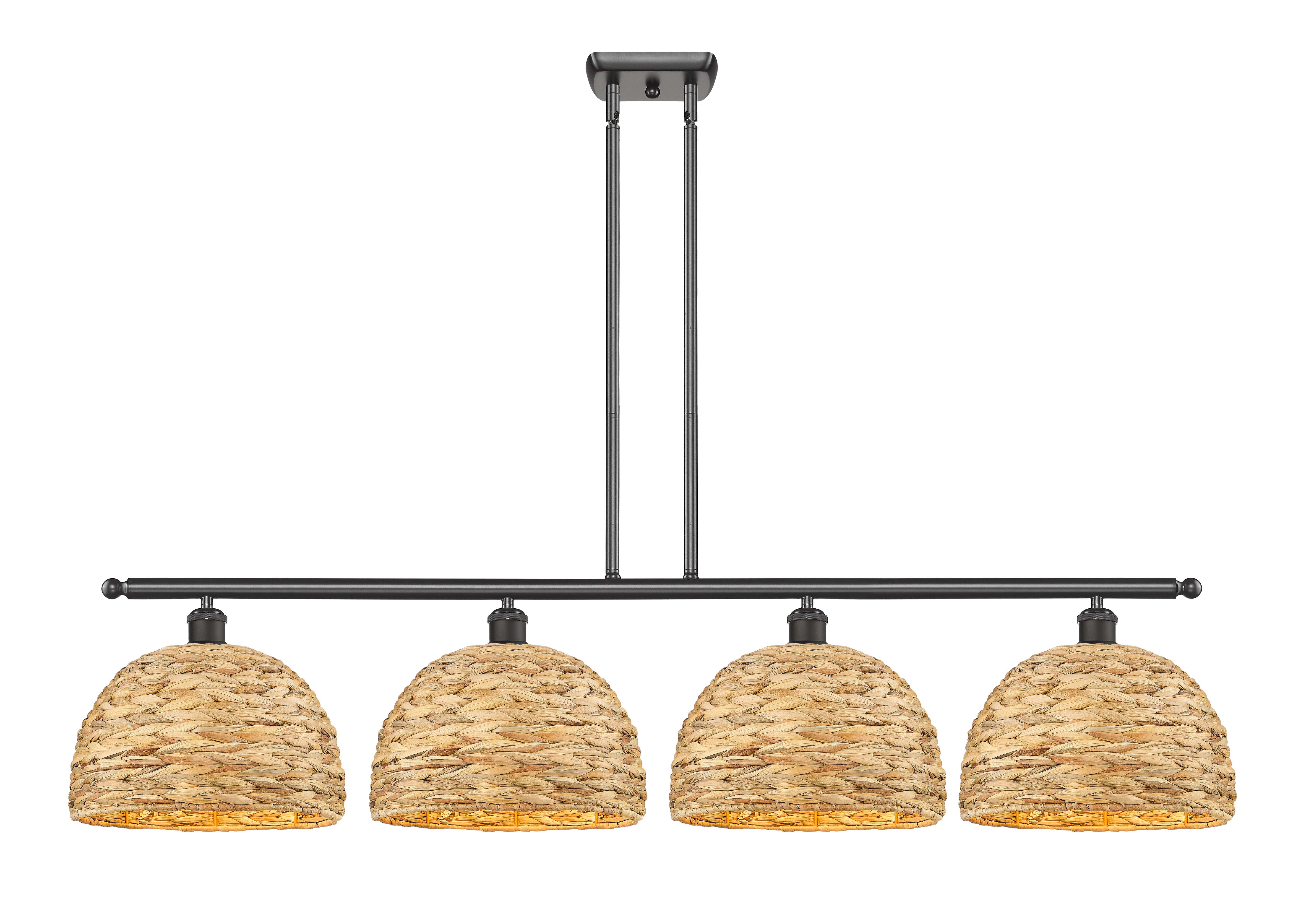 Ballston Island Light Cast Brass Finish