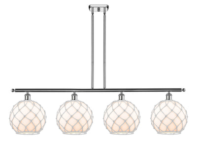 Ballston Island Light Cast Brass Finish