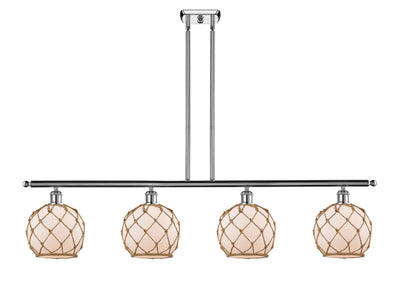 Ballston Island Light Cast Brass Finish