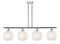48-Inch 4-Light Stem-Hung Island Light 12.25-Inch High Sloped-Ceiling Compatible