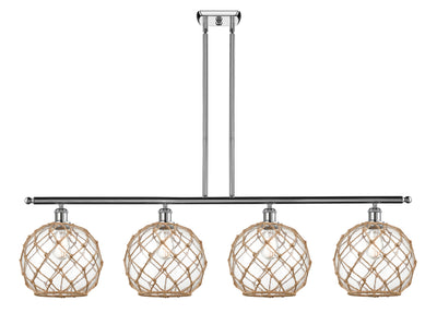 Ballston Island Light Cast Brass Finish