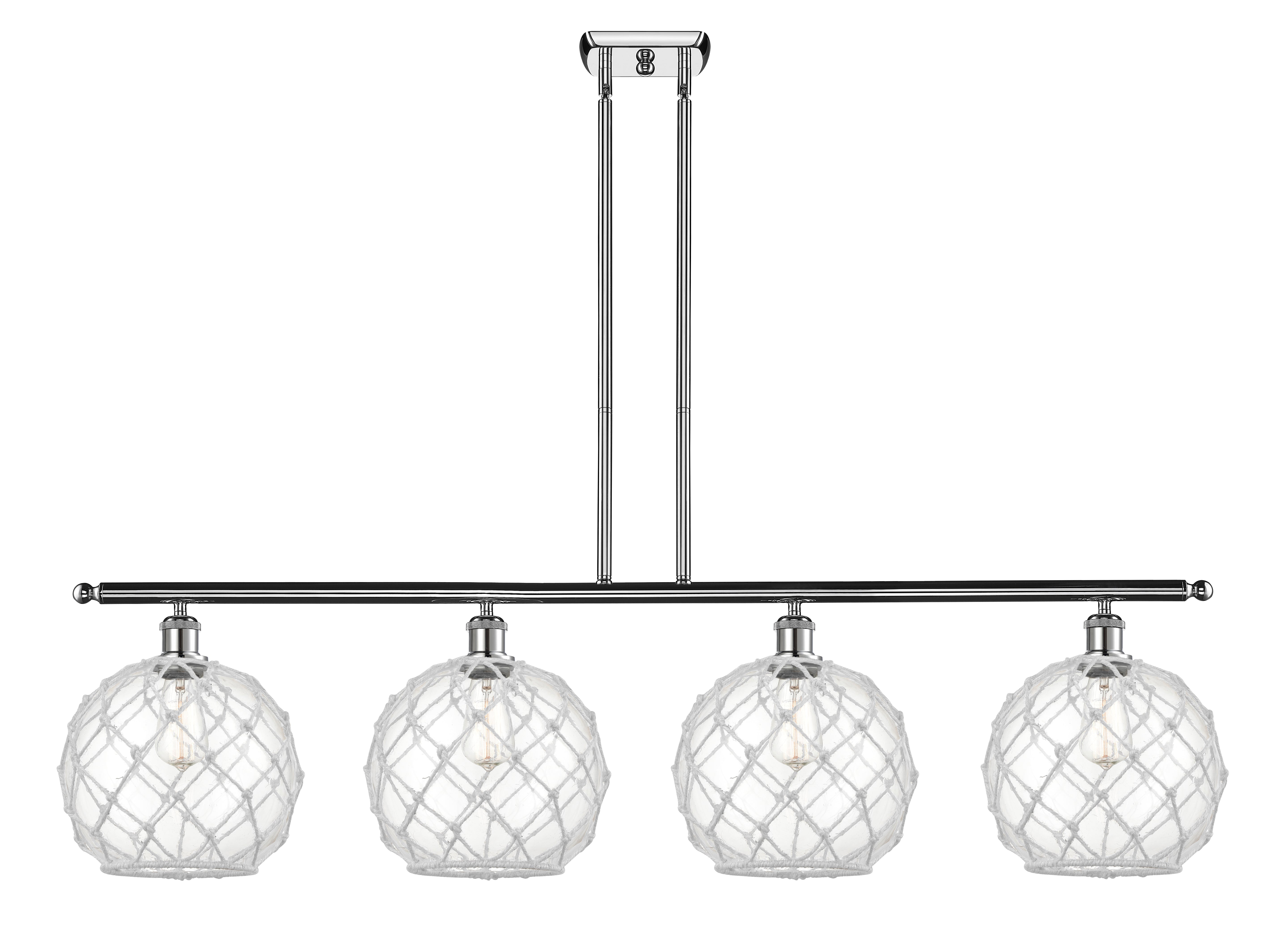 Ballston Island Light Cast Brass Finish