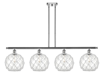 Ballston Island Light Cast Brass Finish