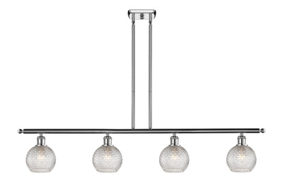 Ballston Island Light Cast Brass Steel Glass