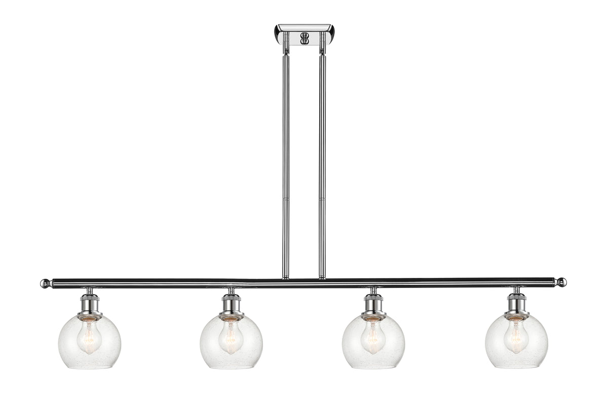 Athens 48-Inch 4-Light Stem-Hung Island Light 8.375-Inch High