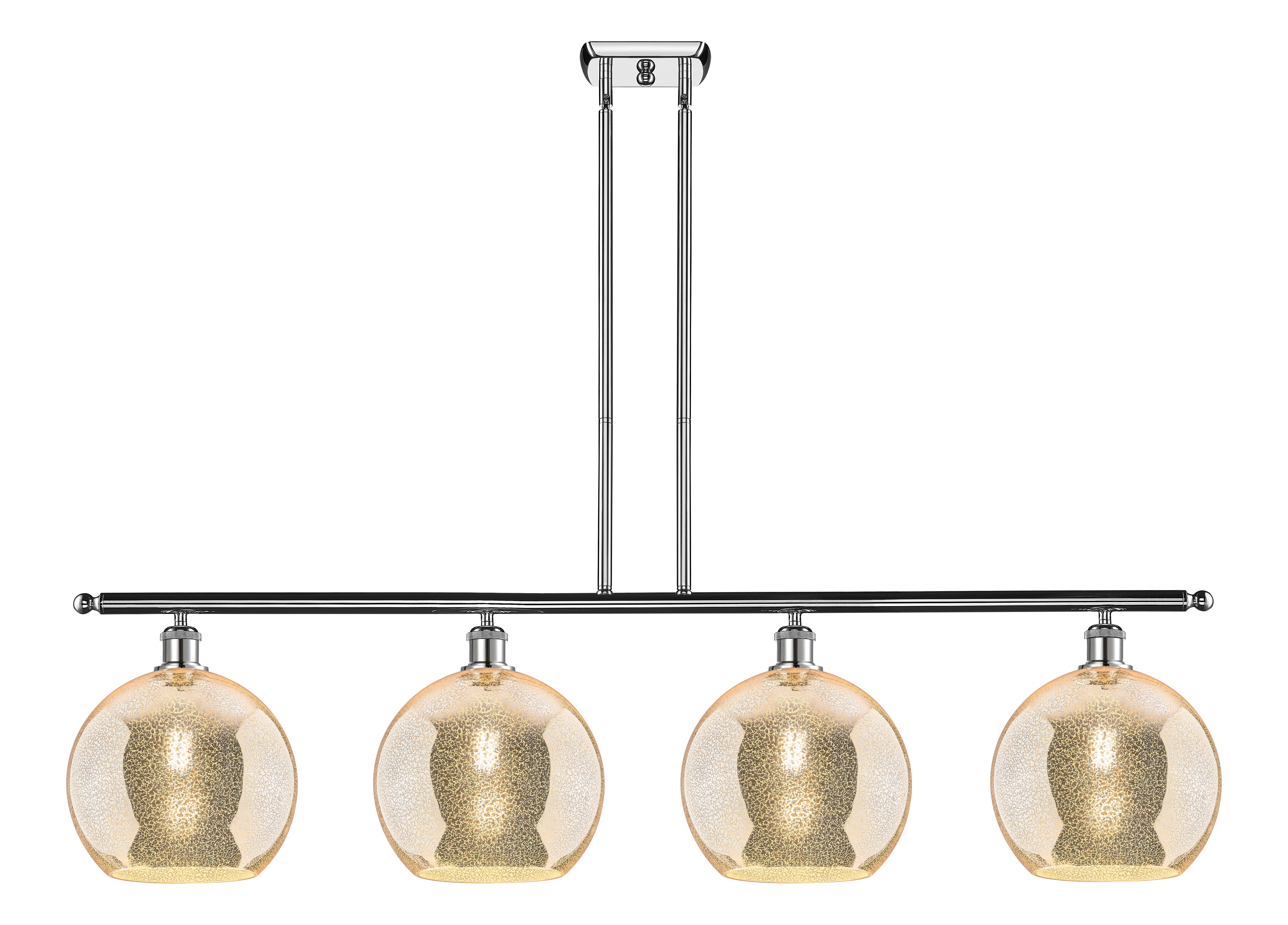 Ballston Island Light Steel Cast Brass