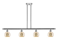 Athens 48-Inch 4-Light Stem-Hung Island Light 8.375-Inch High