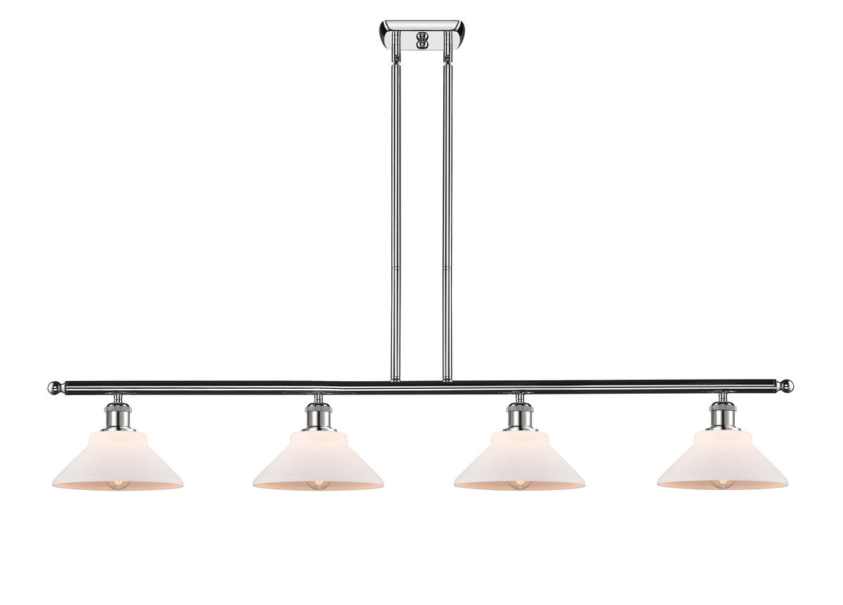 Orwell 48-Inch 4-Light Stem-Hung Island Light with LED Bulbs
