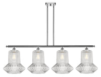 Springwater 50-Inch 4-Light Stem-Hung Island Light with LED Bulbs