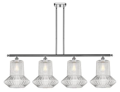 Ballston Island Light Cast Brass Finish