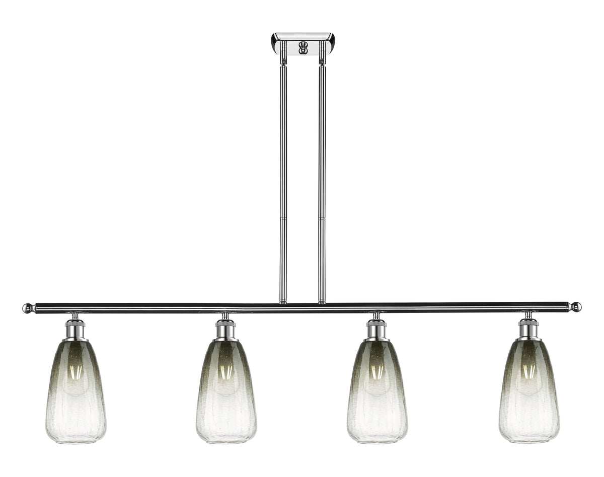 Brookhaven Almond 48-Inch 4-Light Stem-Hung Island Light 13.5-Inch High