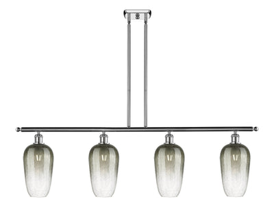 Ballston Island Light Cast Brass Glass Steel