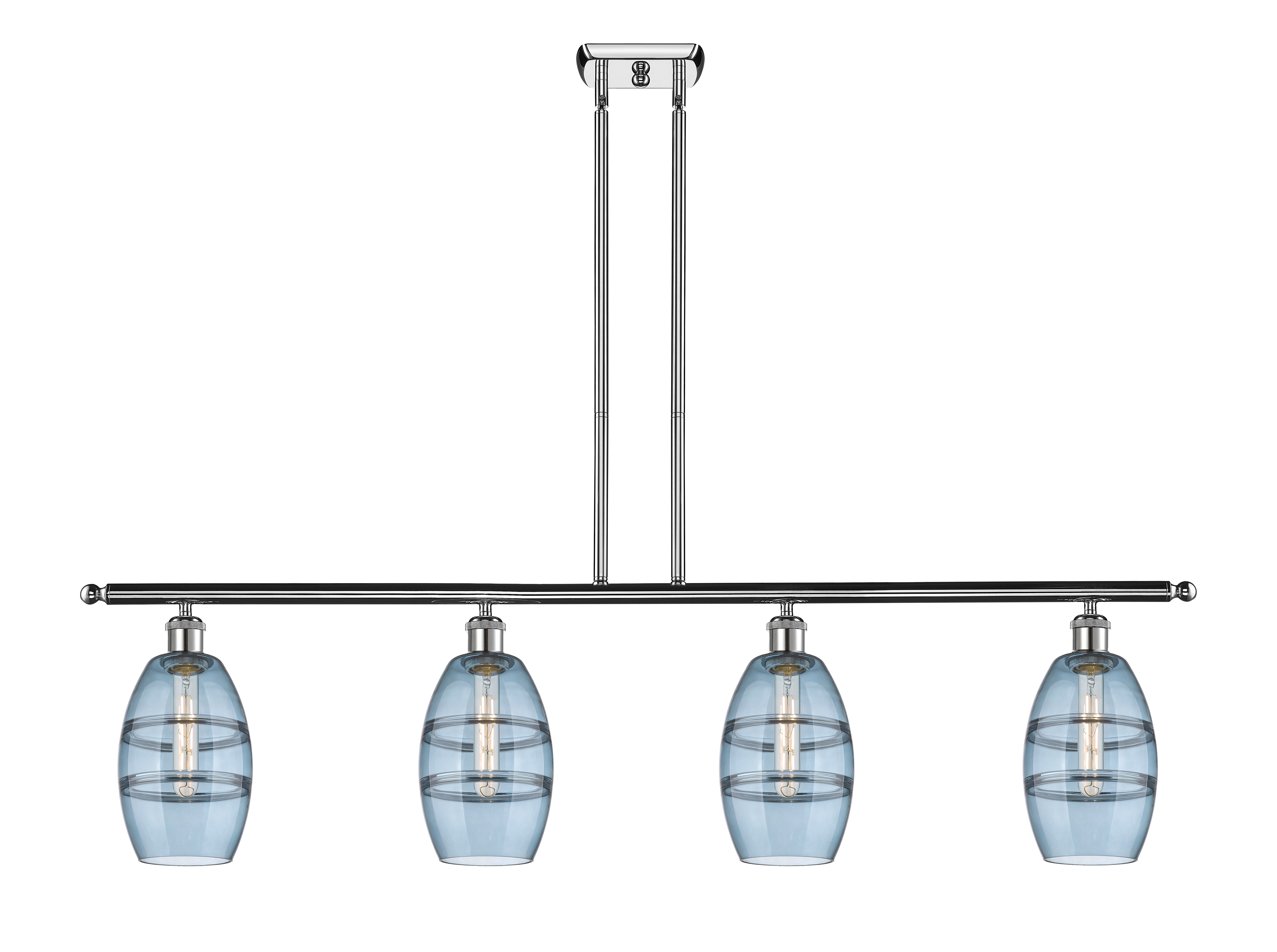 Ballston Island Light Cast Brass Finish