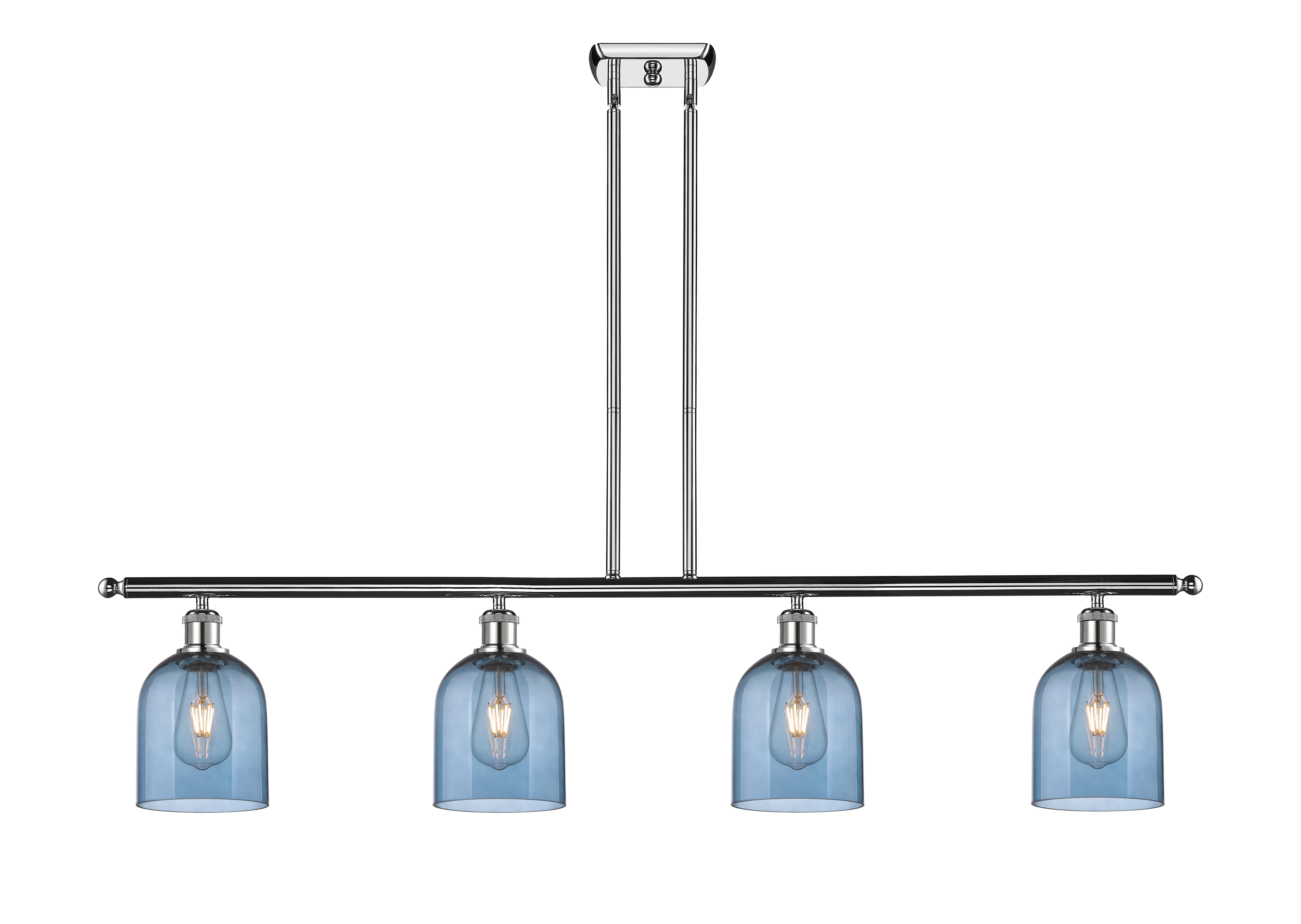 Ballston Island Light Cast Brass Finish
