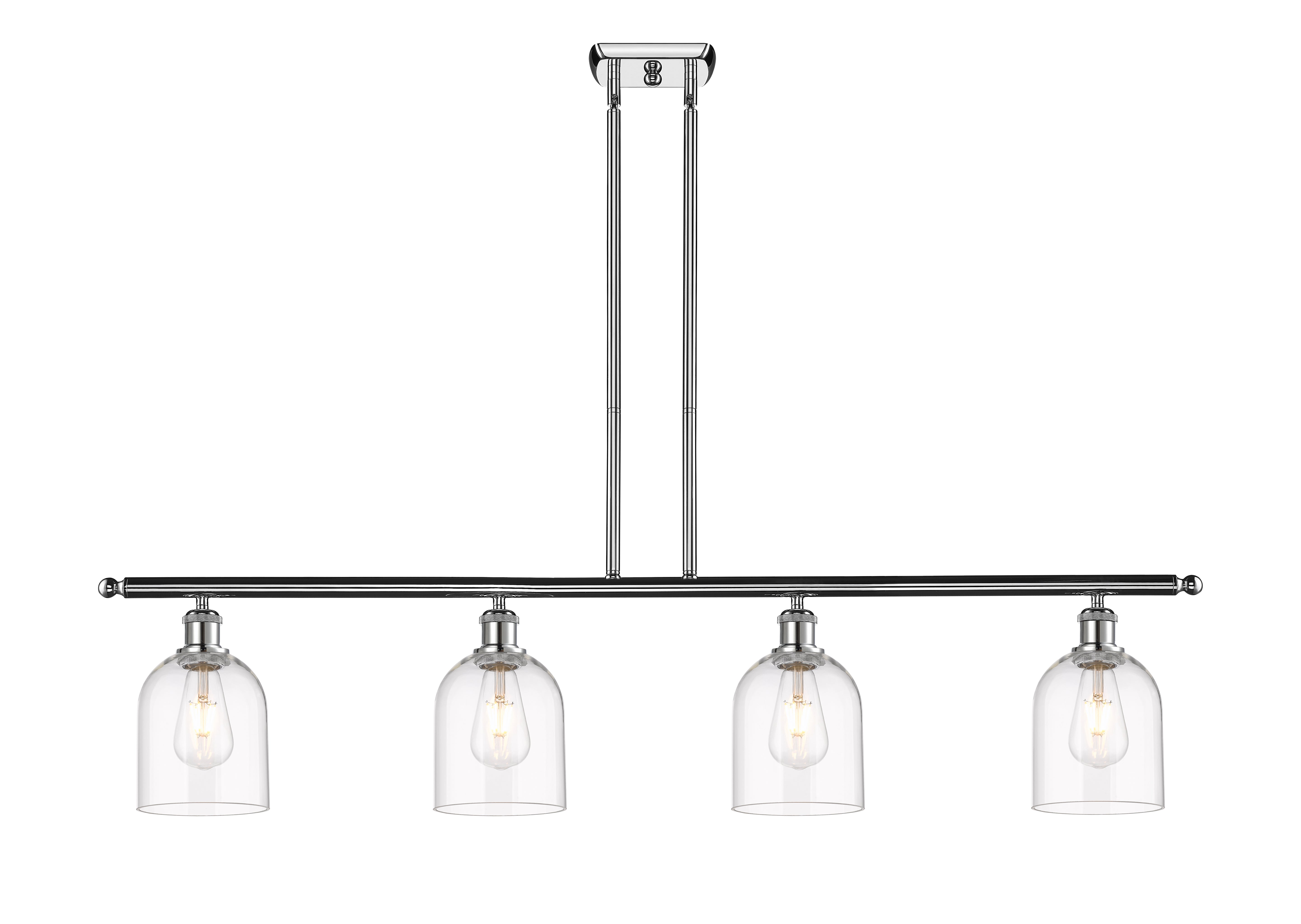 Ballston Island Light Cast Brass Finish